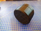 S10 FM12 Russian GP5 Gas Mask Filter Box Replica 3D Printed Black Sniff Style 1