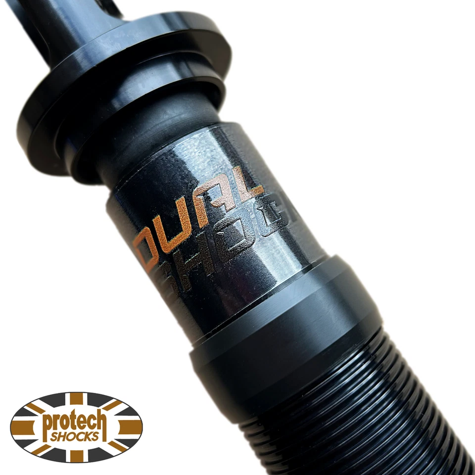 Amortiguador Doble BMW R 65 78-85 Negro Anodizado Coilover Protech Amortiguadores Foto 3 de 3