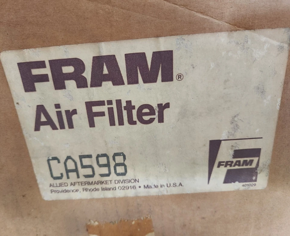 Filtro de aire Fram CA598 Freightliner Peterbilt GMC International Ford Truck Foto 2 de 2