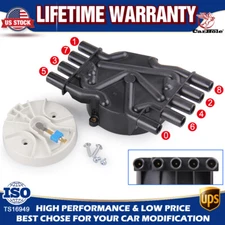 Ignition Distributor Cap and Rotor Kit for Chevy K1500 GMC 5.7L V8 120141&130141