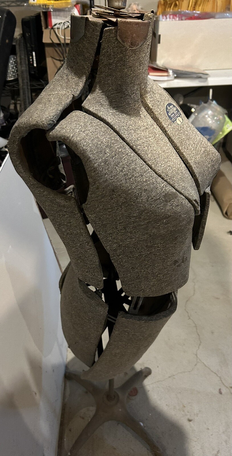 Acme Co Adjustable Dress Form Size B Sewing Dress Form 1930s 40s Very