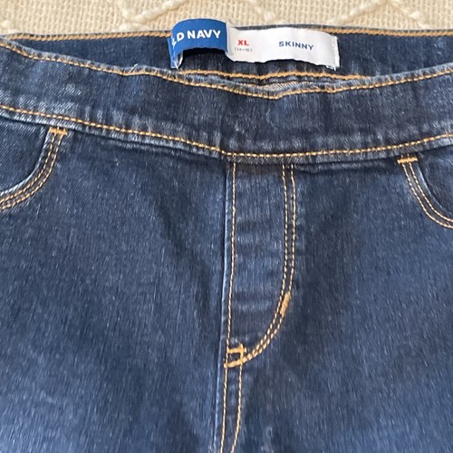 Old Navy GIRLs WOW Denim Skinny Pull-On Jeans Size XL 14-16 New Tag - Picture 4 of 6