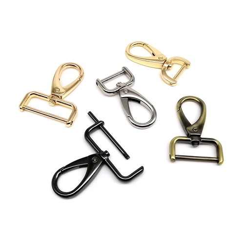 1pc Detachable Metal Swivel Bag Handbag Shoulder Strap Belt Clasp Clip Trigger - Picture 4 of 10