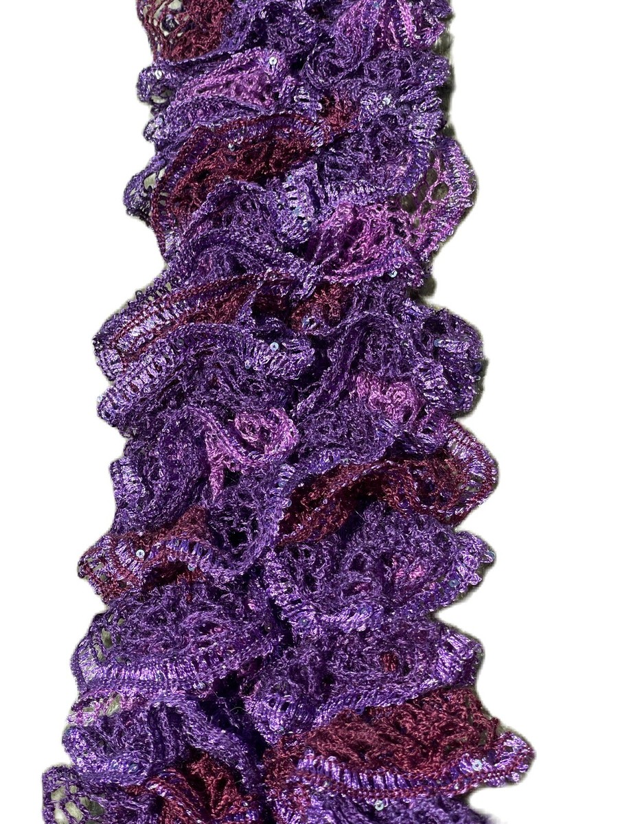 Womens Skinny Scarf Y2K 2000s 90s Fairy Grunge Knit Colorful