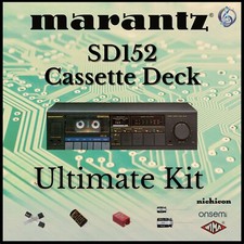 Marantz SD152 Cassette Deck Ultimate Upgrade Kit Genuine Parts Restoration