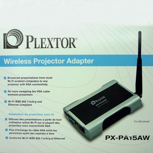 Plextor PX-PA15AW Wireless Projector Adapter Video Extender Brand NEW - 第 5/5 張圖片