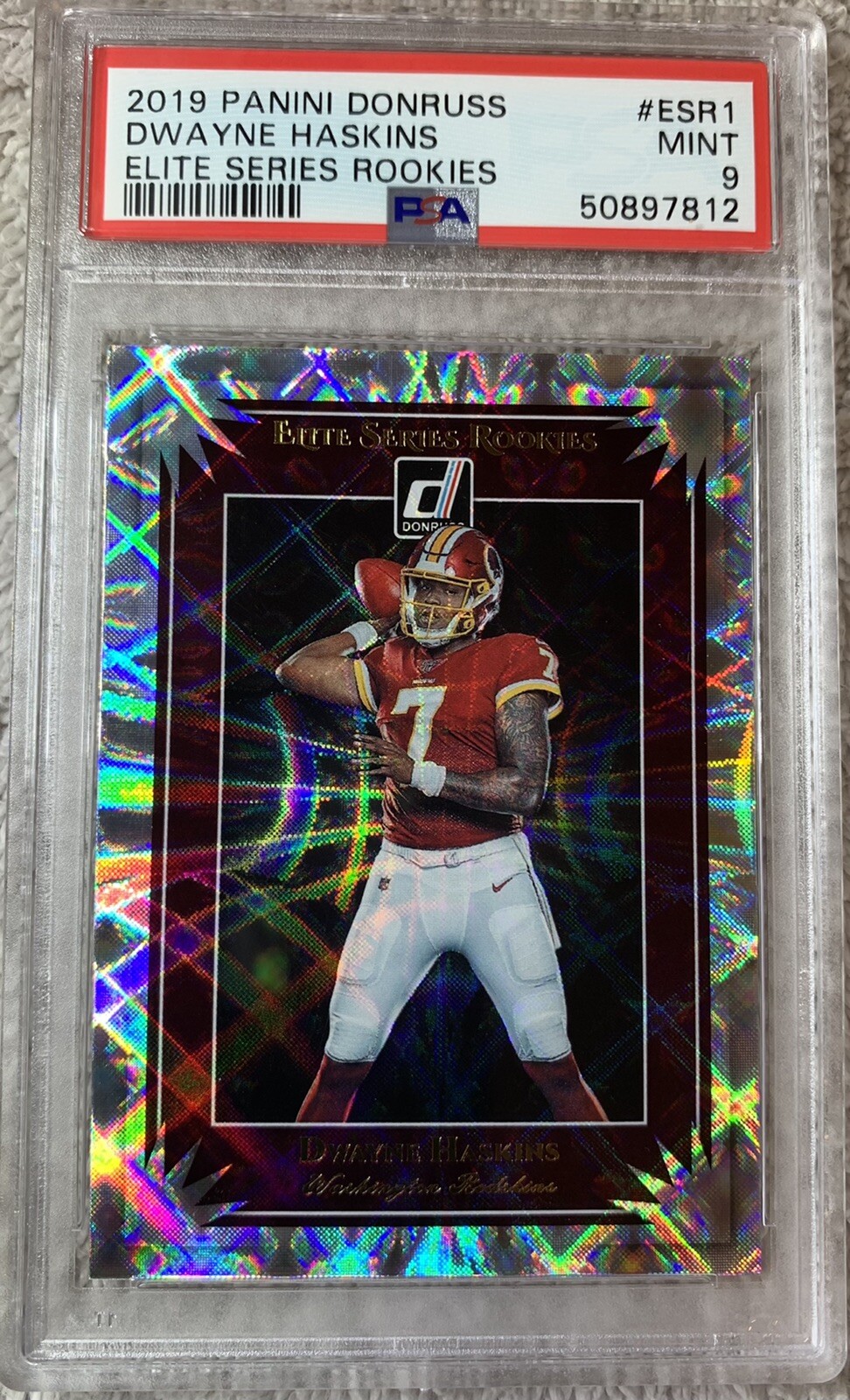 Dwayne Haskins Panini Donruss Elite Series Rookies #ESR1 Base