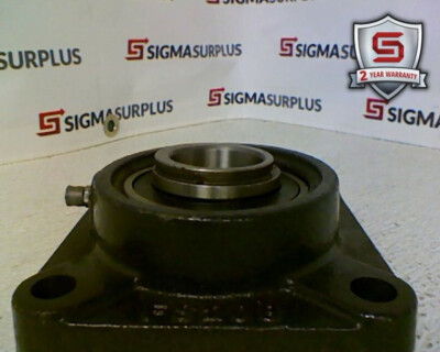 KML HC208-24 FLANGE BEARING 4 BOLT, BORE: 1-1/2'', 5''X5'' (8340 - NEW) #A6-22