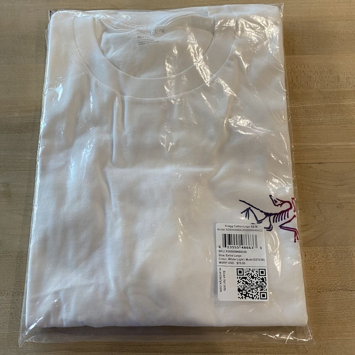 Arcteryx Kragg Tee - New With Tags - Mens XL - White Light Arcteryx Kragg Tee - New With Tags - Mens XL - White Light
