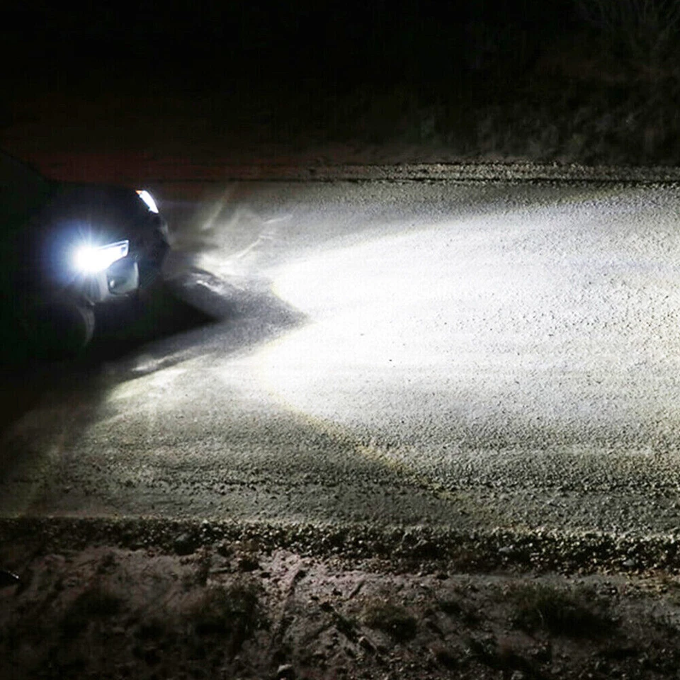 Farol de LED alto/baixo + lâmpadas de neblina 9008 H11 para Jeep Renegade 2015-2023 - Imagem 2 de 4