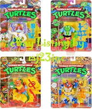 BAXTER STOCKMAN LEATHERHEAD WINGNUT GENGHIS FROG TMNT PLAYMATES CLASSIC FIGURES