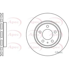 Apec Rear Brake Disc DSK2700 - OE High Quality Precision Engineered Part