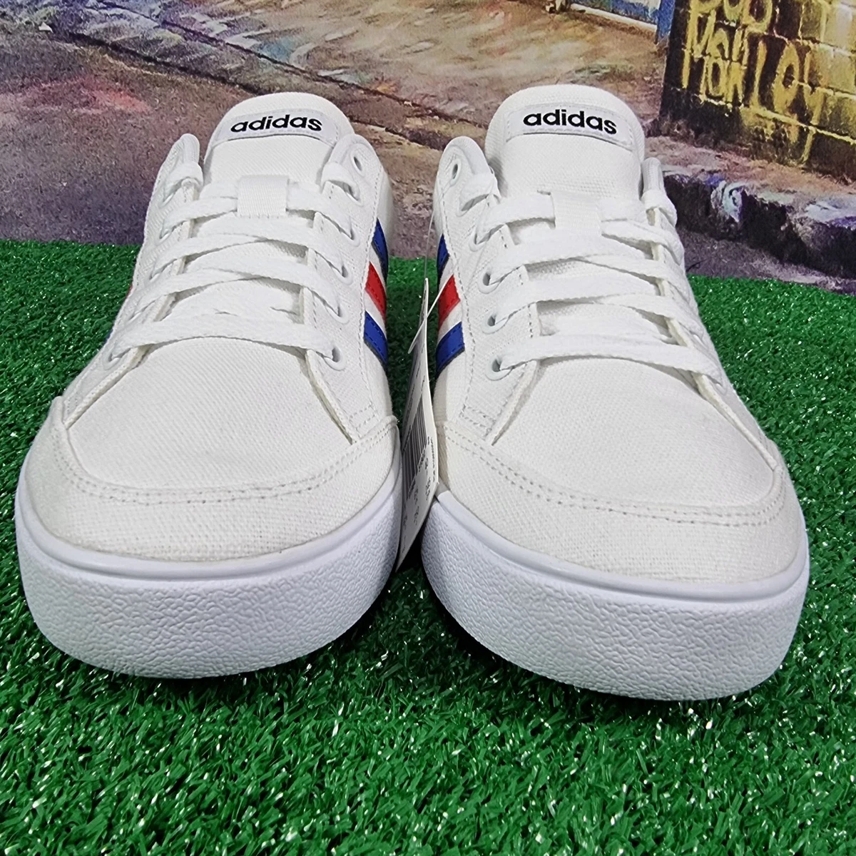 adidas neo label vs set white-blue-red