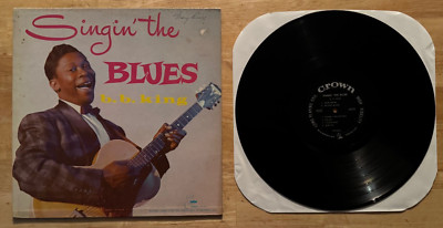 DOO WOP  BLUES 33 LP BB KING SINGIN' THE BLUES