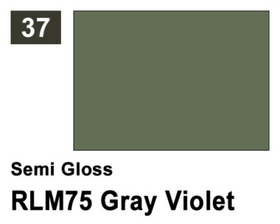 Mr.Hobby G037 Mr.Color Semi Gloss 037 RLM75 Gray Violet (10ml) modeling ...