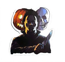 Michael Myers Halloween Anime Manga Cartoon Horror Water Resistant Sticker