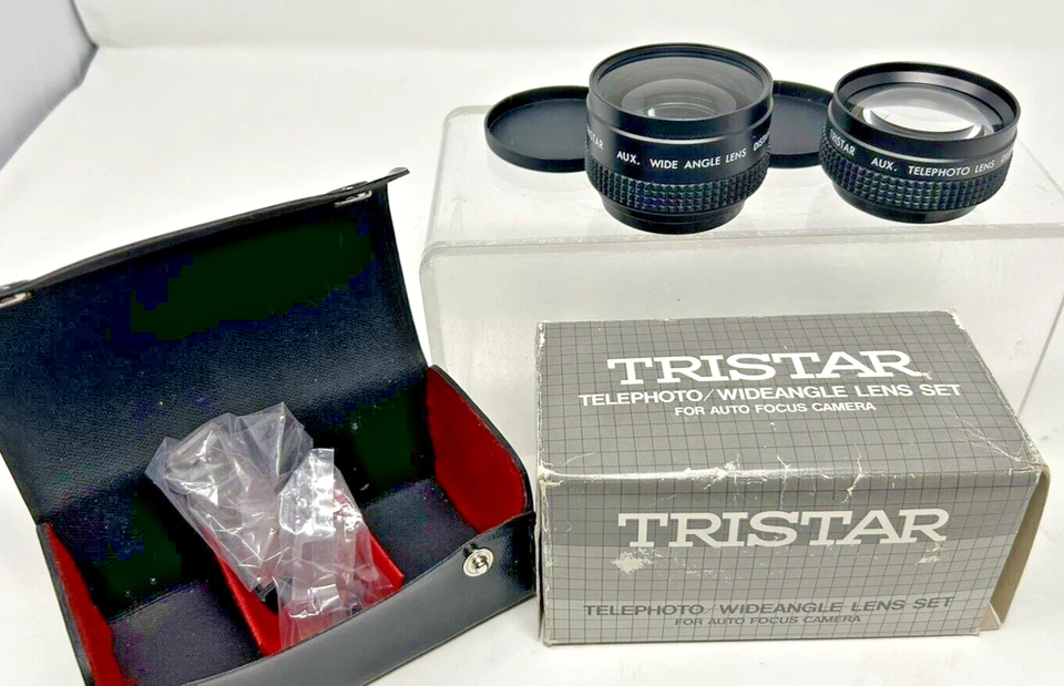 Tristar Telephoto Wide Angle Lens Set w/Case for Ricoh AFS - Image 2 of 3