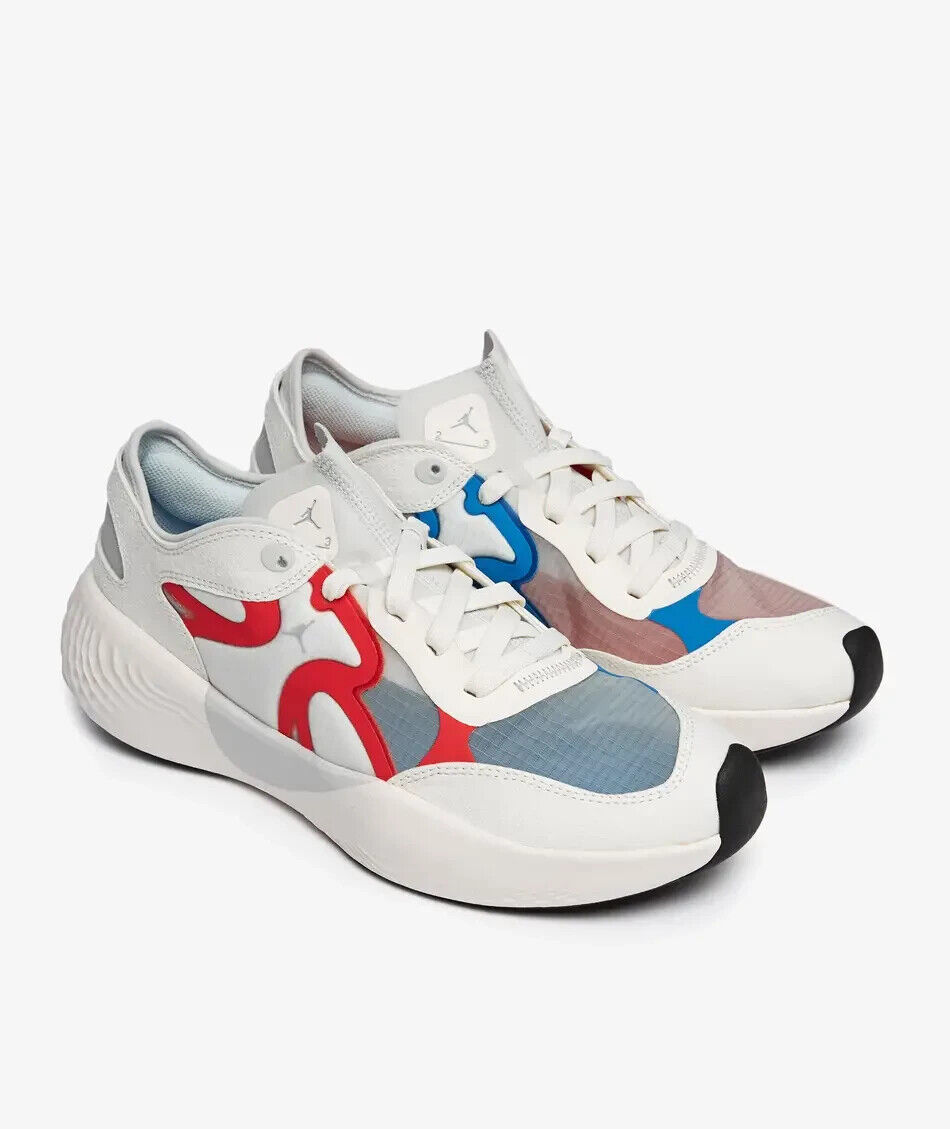 Nike Air Jordan Delta 3 Low Mens Shoe White Red Blue Grey DN2647 100 ...