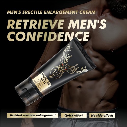 Maral XXL Gold Spezial Gel für Männer 50ml Männer Vergrößerungscreme XL für große Größen - Bild 2 von 6