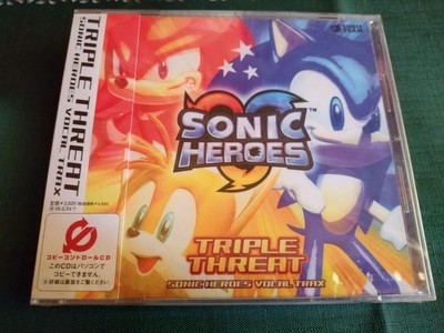 Sonic Heroes Triple Threat Vocal Tracks eBay
