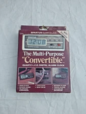 Spartus Alarm Clock Model No. 1750-C1