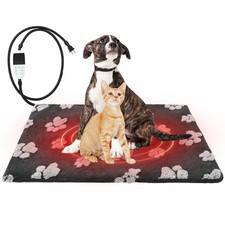 Cat Heating Pad with Upgraded Smart Thermostat Switch,Warming Heated Pet Crat...