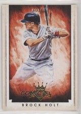 2015 Panini Diamond Kings Brock Holt #19 c7w