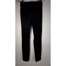 American Eagle Next Level Stretch Hi Rise Jeggings Black Ripped 6 Short 28