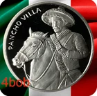 Pancho Villa  1 oz .999 Fine Silver Round Commemorative coin Design #3