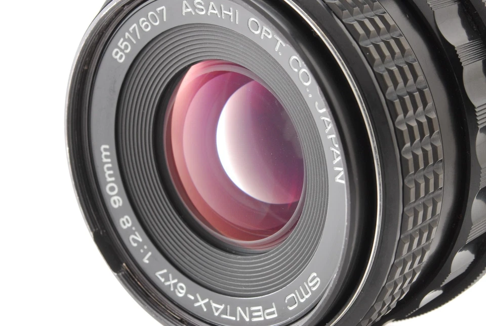 [近乎完好带盖] 宾得 6x7 SMC 90 毫米 f/2.8 镜头适用于 6x7 67II 日本制造 — 第 3/4 张图片