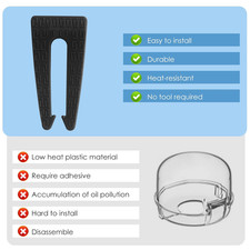 6 Pack Gas Stove Knob Locks, Silicone Oven Knob Safety Covers Baby Proof, Gas...