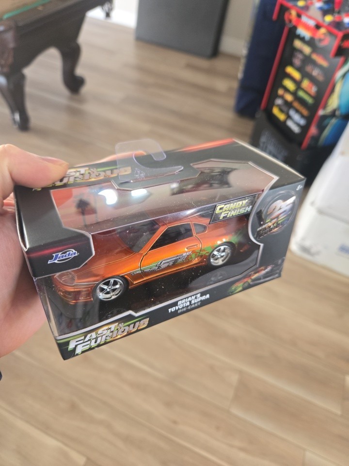 Jada  Fast and Furious Brian's Toyota Supra Candy Finish RAR