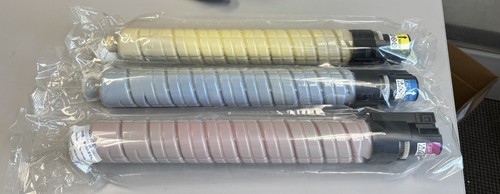 3 Ricoh Original MP C3502 CMY Toner Druckerpatronen 841736 841737 841738 C3002 - Bild 2 von 5