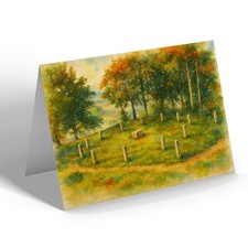 NOTELET - The Gorsedd Circle, Mold - Vintage Art Style