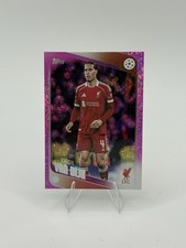 Topps 2026 UEFA Champions League Purple Holofoil Virgil van Dijk #79 Liverpool