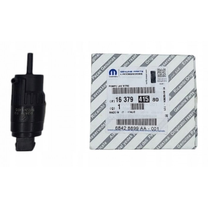 Pompe de lave-glace 71740987 pour régler les pannes de jet sur Fiat Fiorino