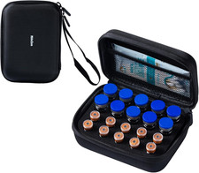 Peptide Case for 1-3ml Vials  Insulin Vial Case for 5-10ml Vials, 20 Vials Hold