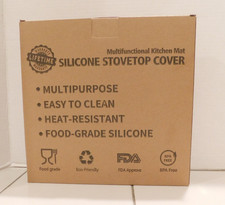 Silicone Stove Top Protective Cover for Electric Stove, 28X20 Inch