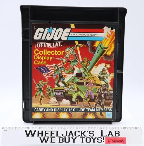 GI Joe Official Collector Display Case 1983 Hasbro Vintage Carry and Display