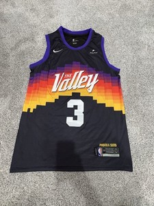 Nike Chris Paul #3 Phoenix Suns "The Valley" NBA Jersey Men’s 50 Black