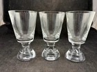 Steuben Mid-Century Teardrop Water Goblet set of 3