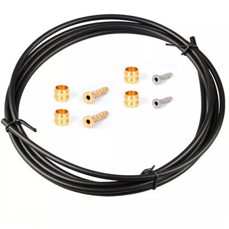 BH90 Clarks Shimano Hydraulic Hose Plus 4 x Olive&Insert Black x 2000mm 2.1mm ID
