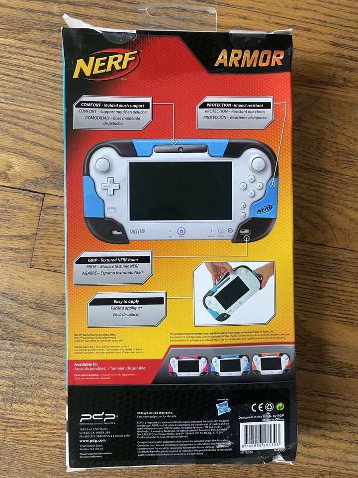 NERF WII-U Gamepad Armor - NUEVO en Caja Foto 3 de 3