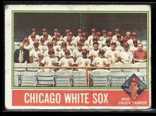 1976 Topps Chicago White Sox / Chuck Tanner 656 Chicago White Sox