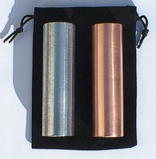 Cylinders of the Pharaoh Copper/Zinc Filled w/ Quartz 4"x1"-Harmonizers