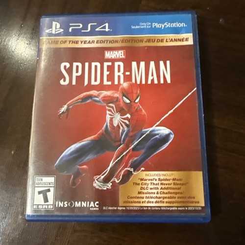 Marvel Spider-Man Game of the Year Edition (PlayStation 4, PS4) Very Good - Picture 2 of 5