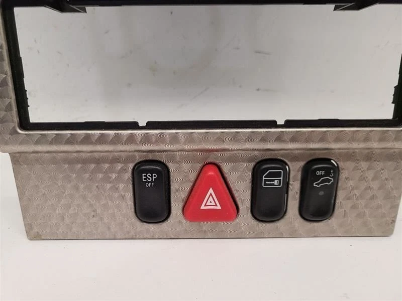 Mercedes SLK320 SLK230 1997-2004 tablero consola central control carbono OEM Foto 4 de 4