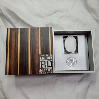 Rare Authentic Roger Dubuis Acqua Mare Sports Activity Watch Wooden Box New Case
