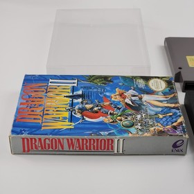 Dragon Warrior II 2 (Nintendo Entertainment NES) With Original Box VG Tested RPG