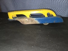 Wyandotte Auto-Transporter Trailer Pressed Steel Blue And Yellow. Vintage